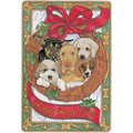 Pipsqueak Productions Pipsqueak Productions C499 Doggie Wreath Mix Dog Holiday Christmas Boxed Cards - Pack of 10 C499